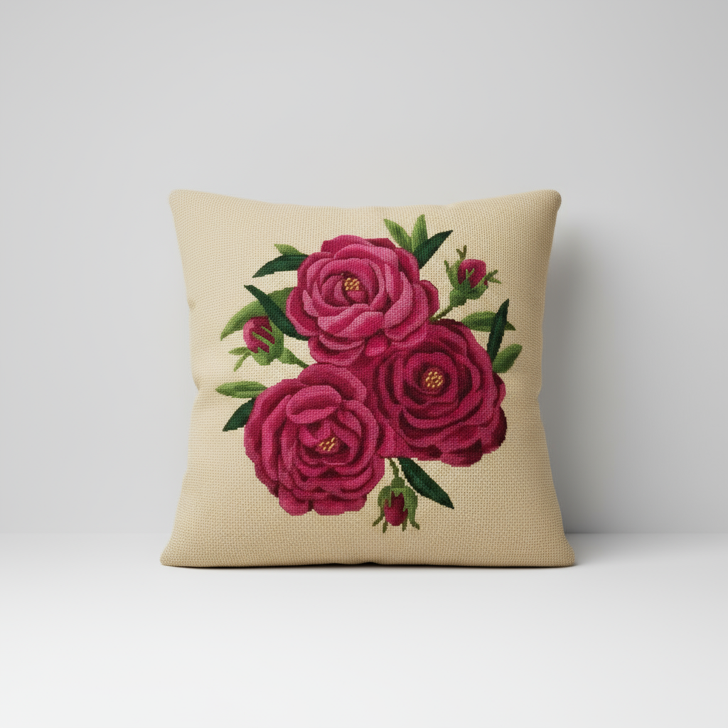 TRIO OF TYRIAN PEONIES