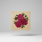 TRIO DE PIVOINES TYRIENNES