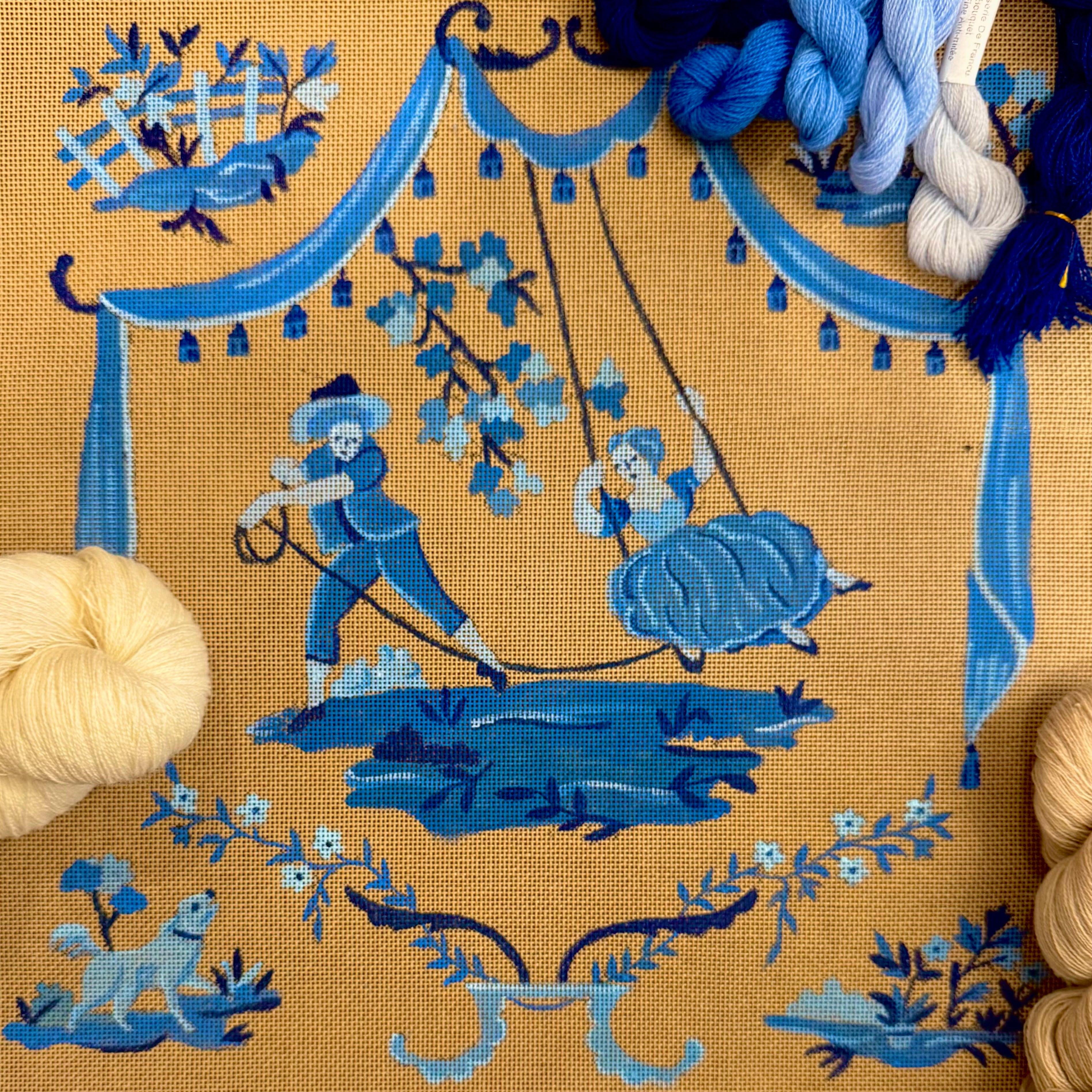 THE BLUE SWING