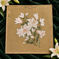 Le bouquet de lys blancs
