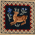 Le Cerf - Annie Bouquet, Tapisserie De France 