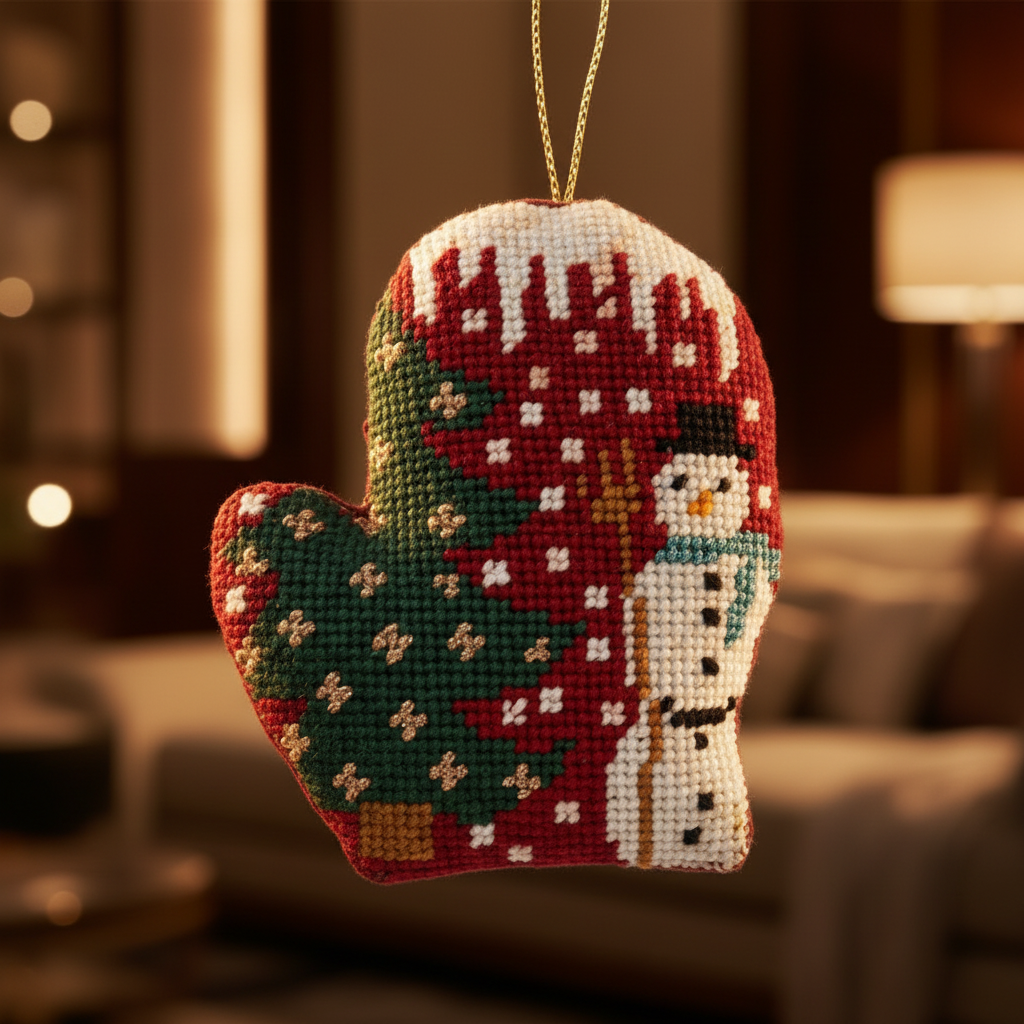 MOUFLE "BONHOMME DE NEIGE"