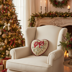 MISTLETOE CHRISTMAS HEART