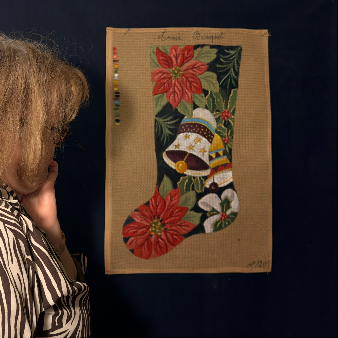 LA CHAUSSETTE DE NOËL "CARILLON ÉCARLATE"