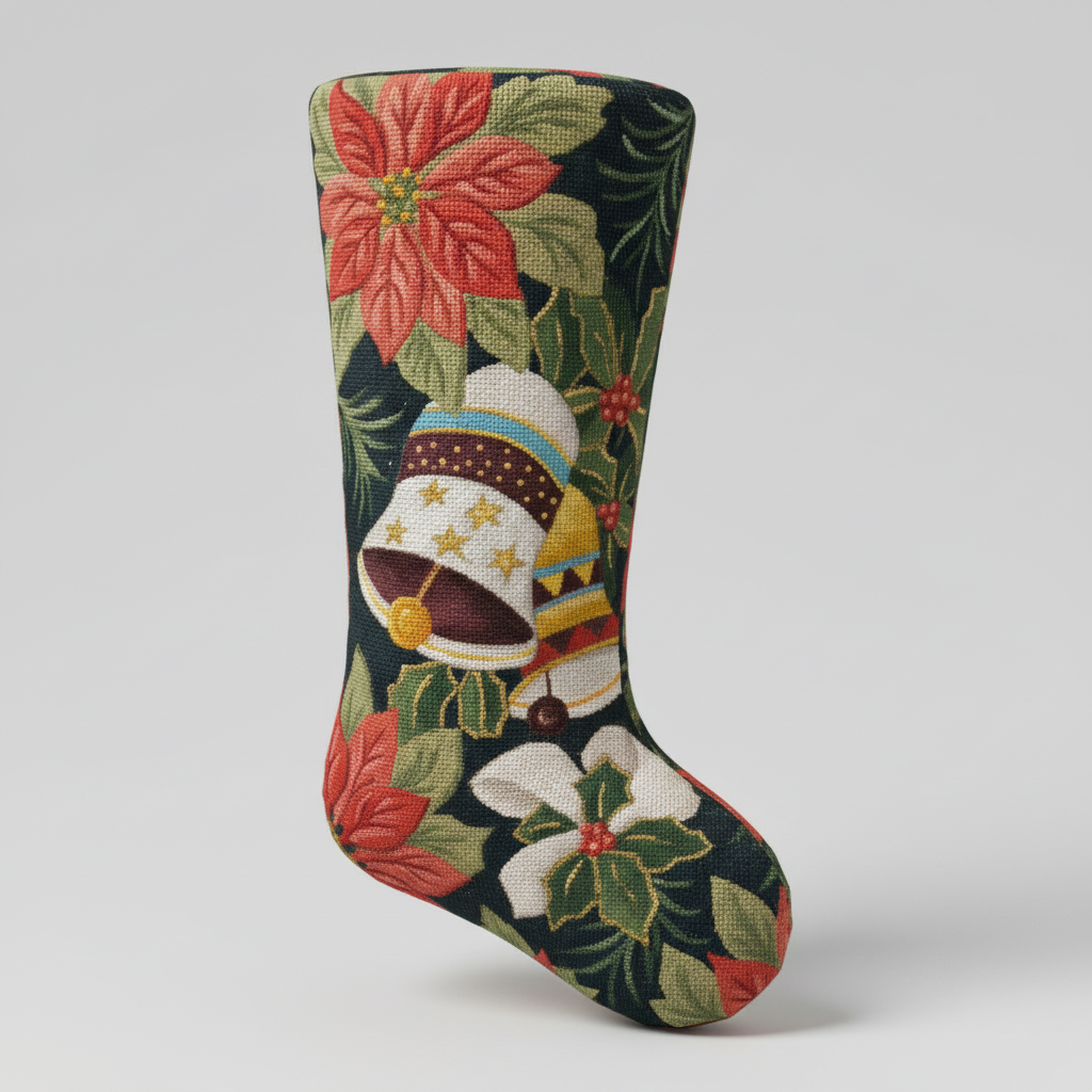 LA CHAUSSETTE DE NOËL "CARILLON ÉCARLATE"