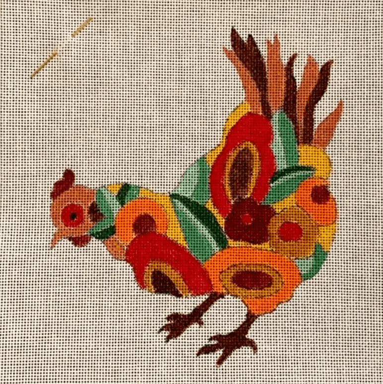 LA POULE COLORÉE