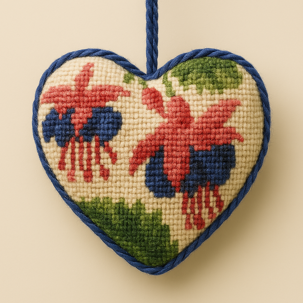 "FUCHSIAS" HEART