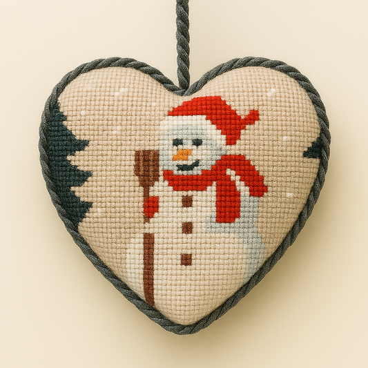 "SNOWMAN" HEART