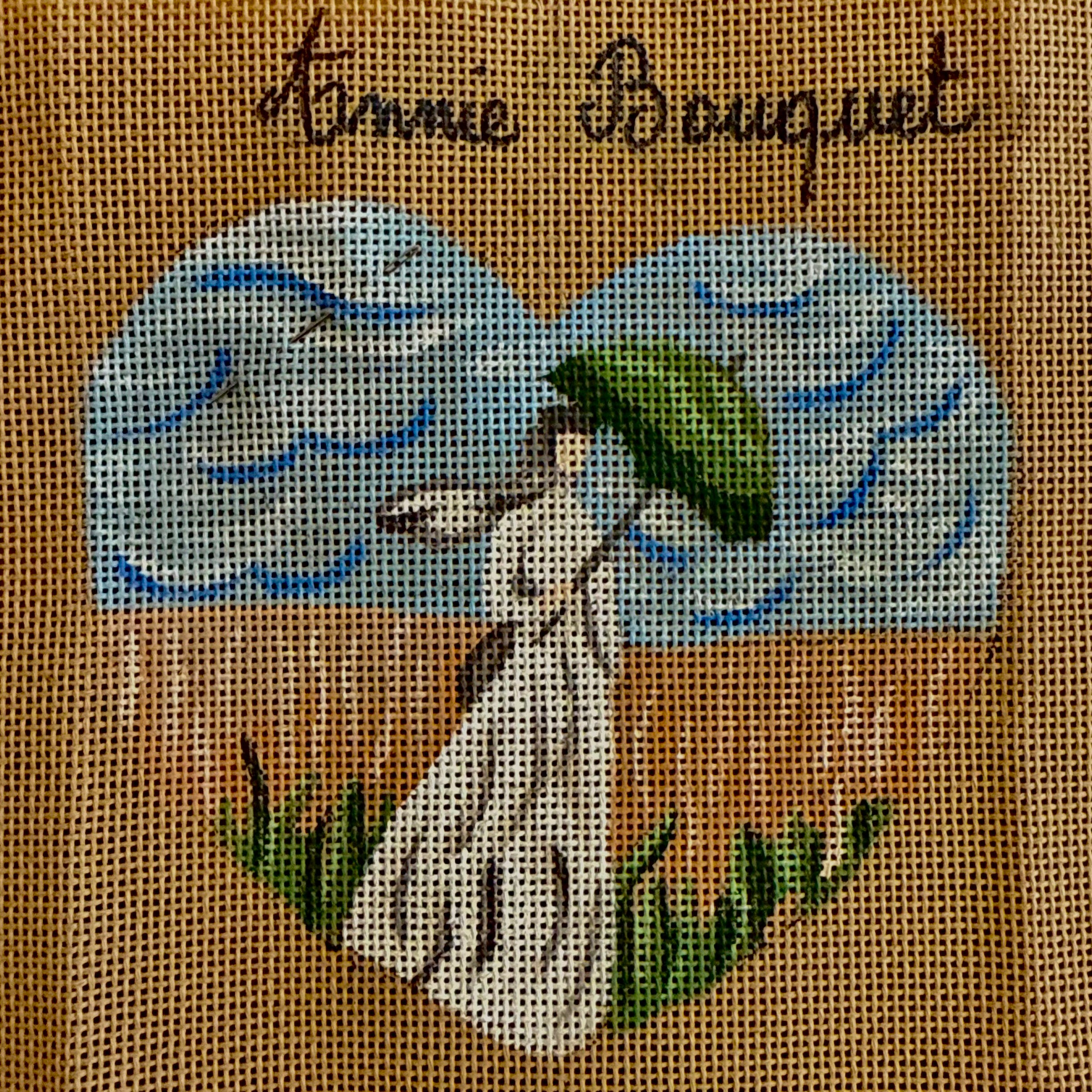 COEUR « FEMME À L’OMBRELLE VERTE »