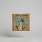 COEUR « FEMME À L’OMBRELLE VERTE »