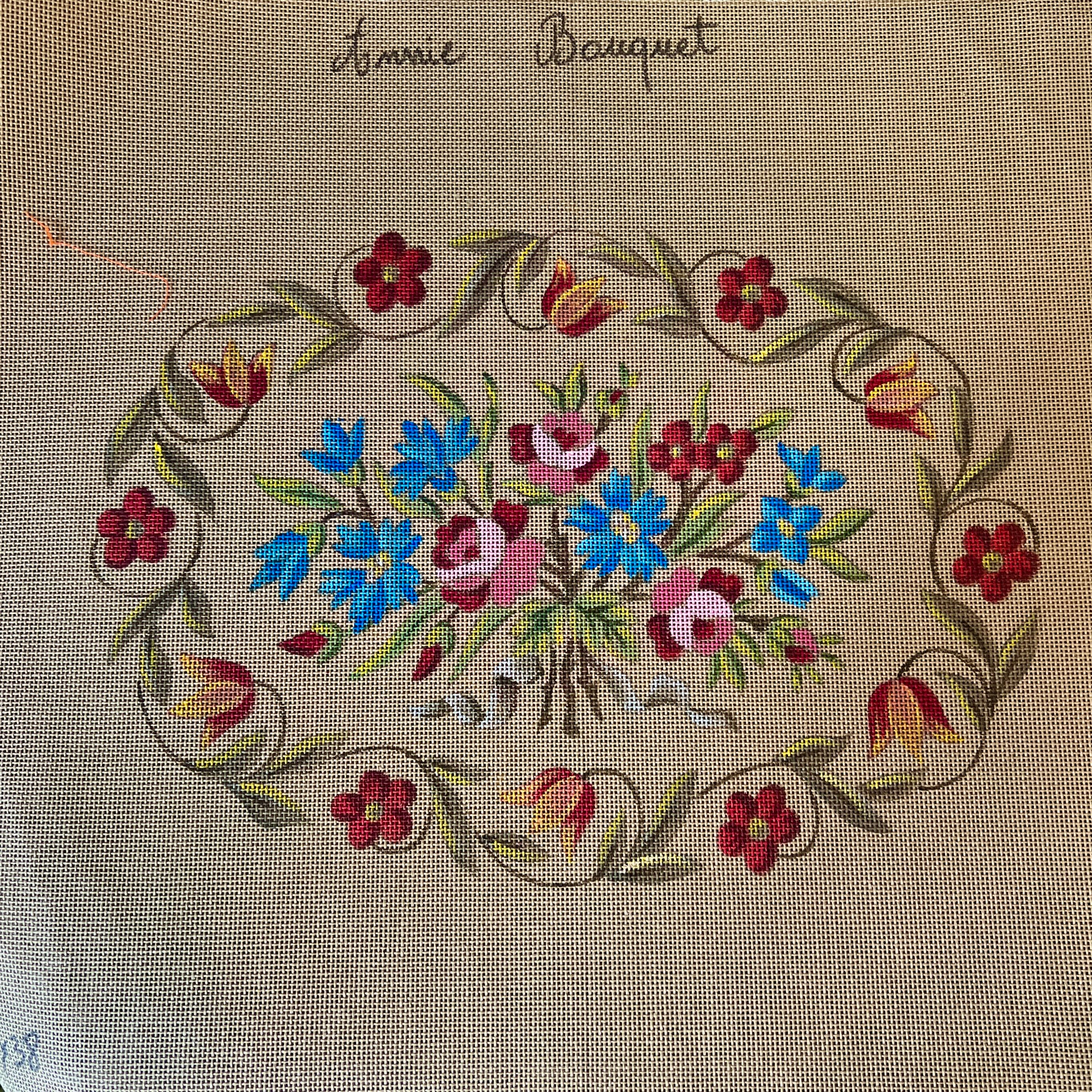 BOUQUET EN COURONNE