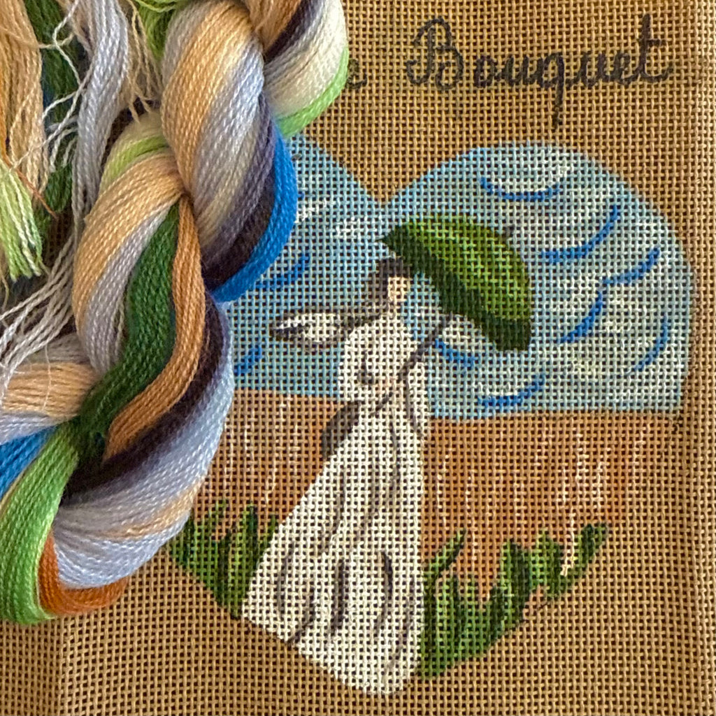 COEUR « FEMME À L’OMBRELLE VERTE »