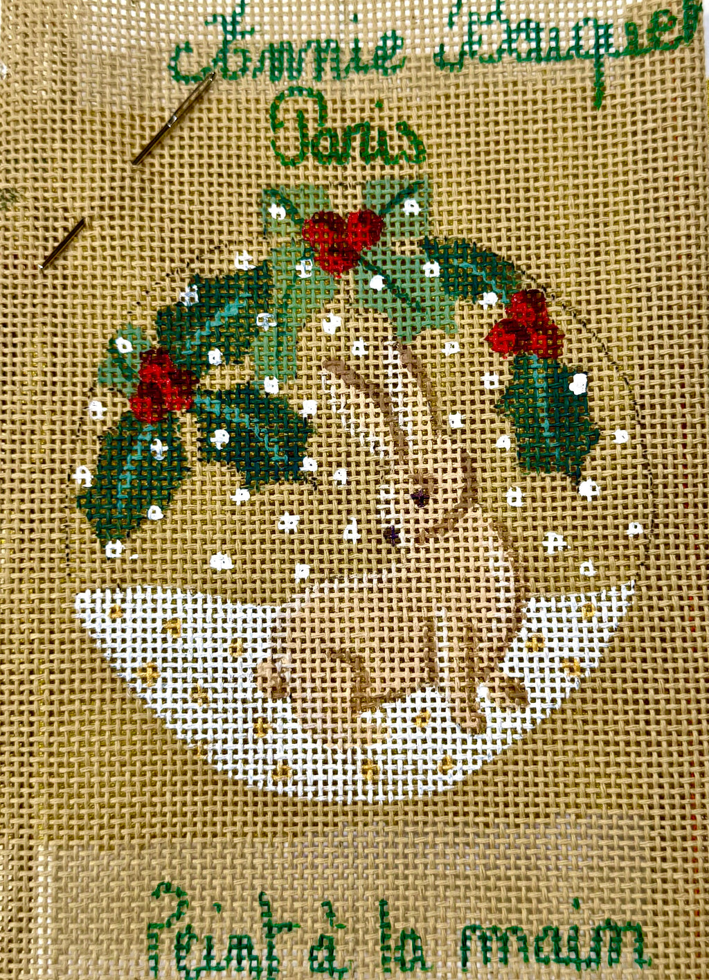 "CHRISTMAS BUNNY" BALL