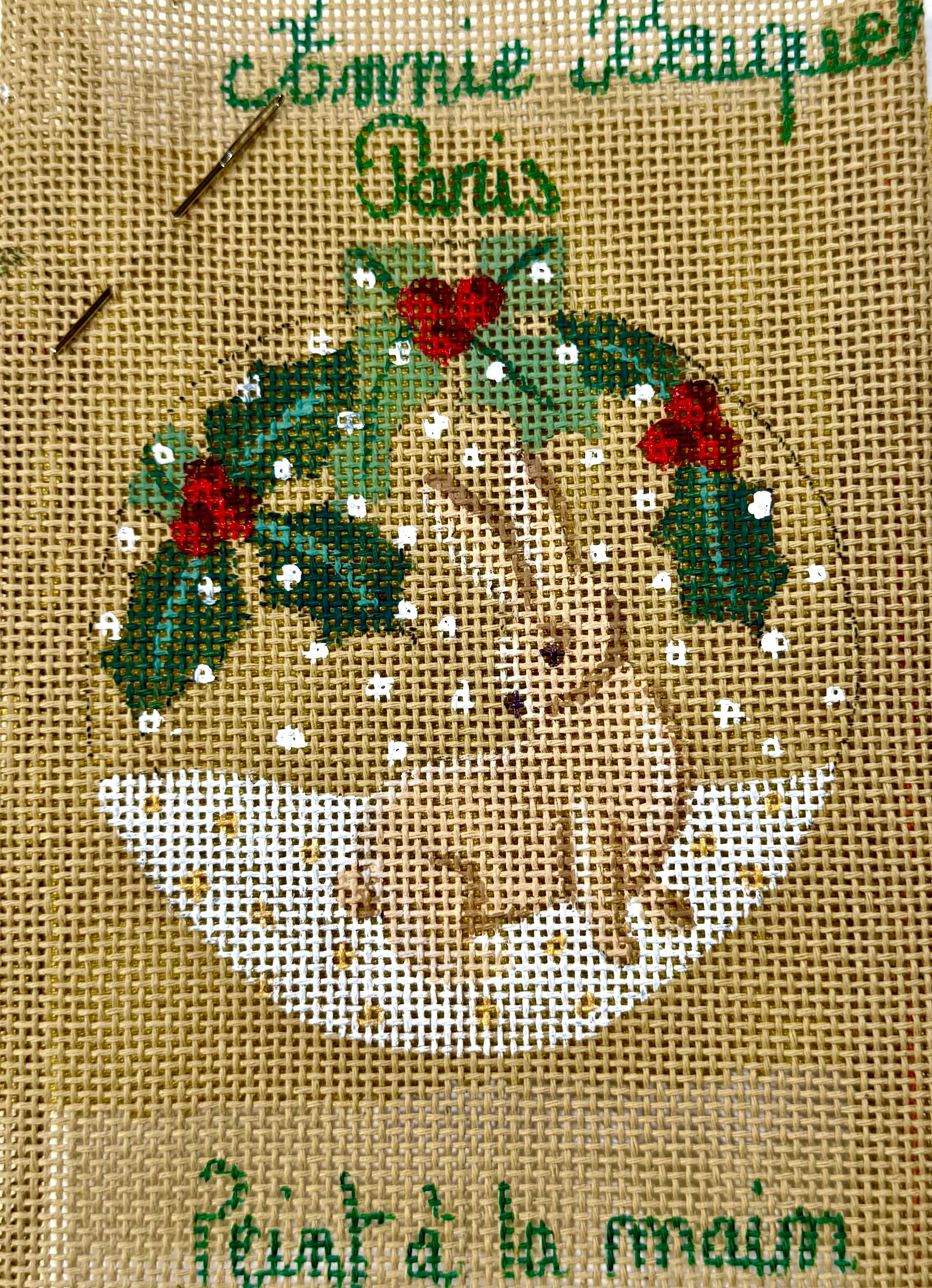 "CHRISTMAS BUNNY" BALL