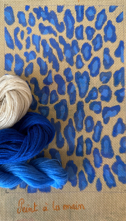 POCHETTE "FAUVE BLEU"