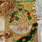 BOULE "LAPIN DE NOËL"