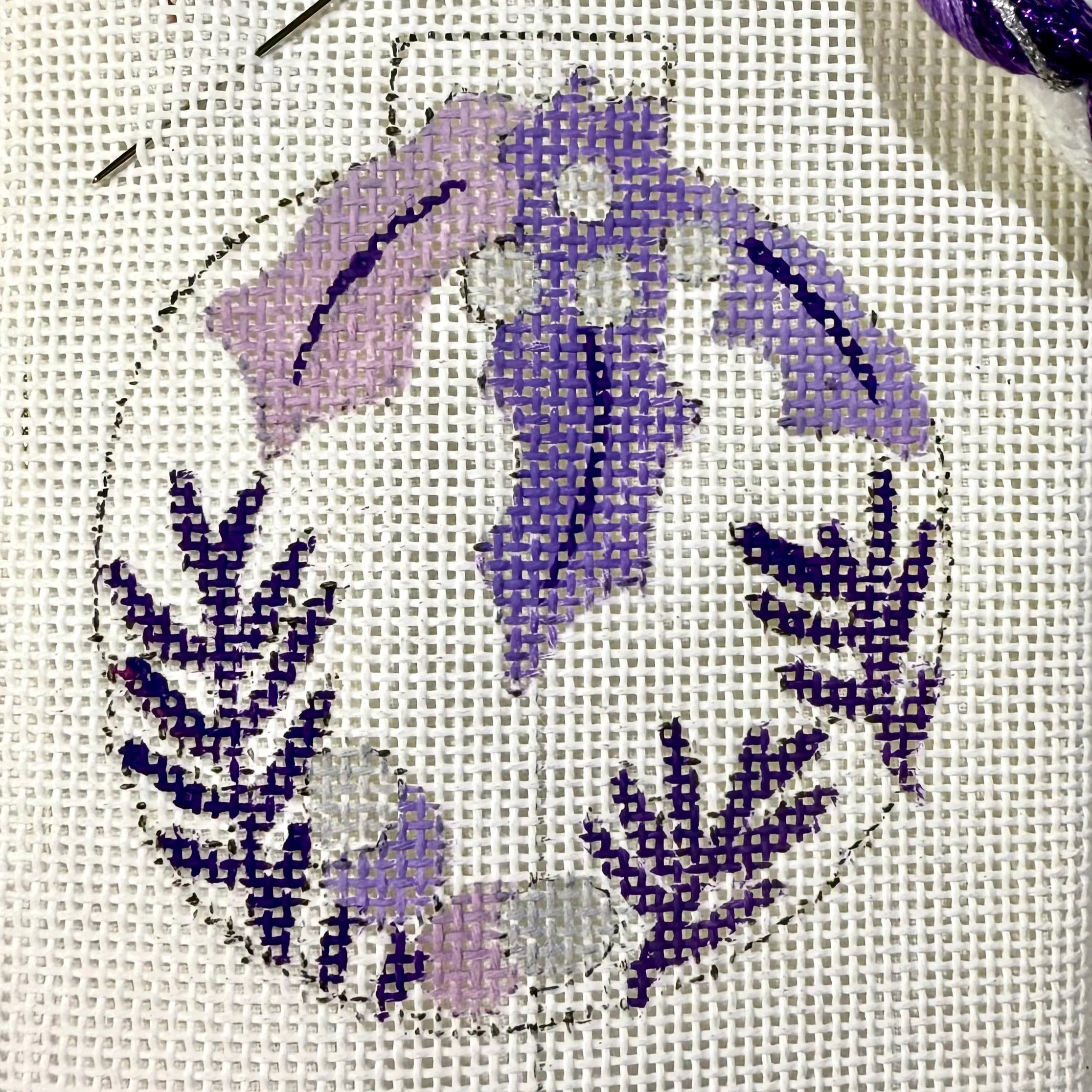 "LEGEND OF PURPLE HOLLY" BALL