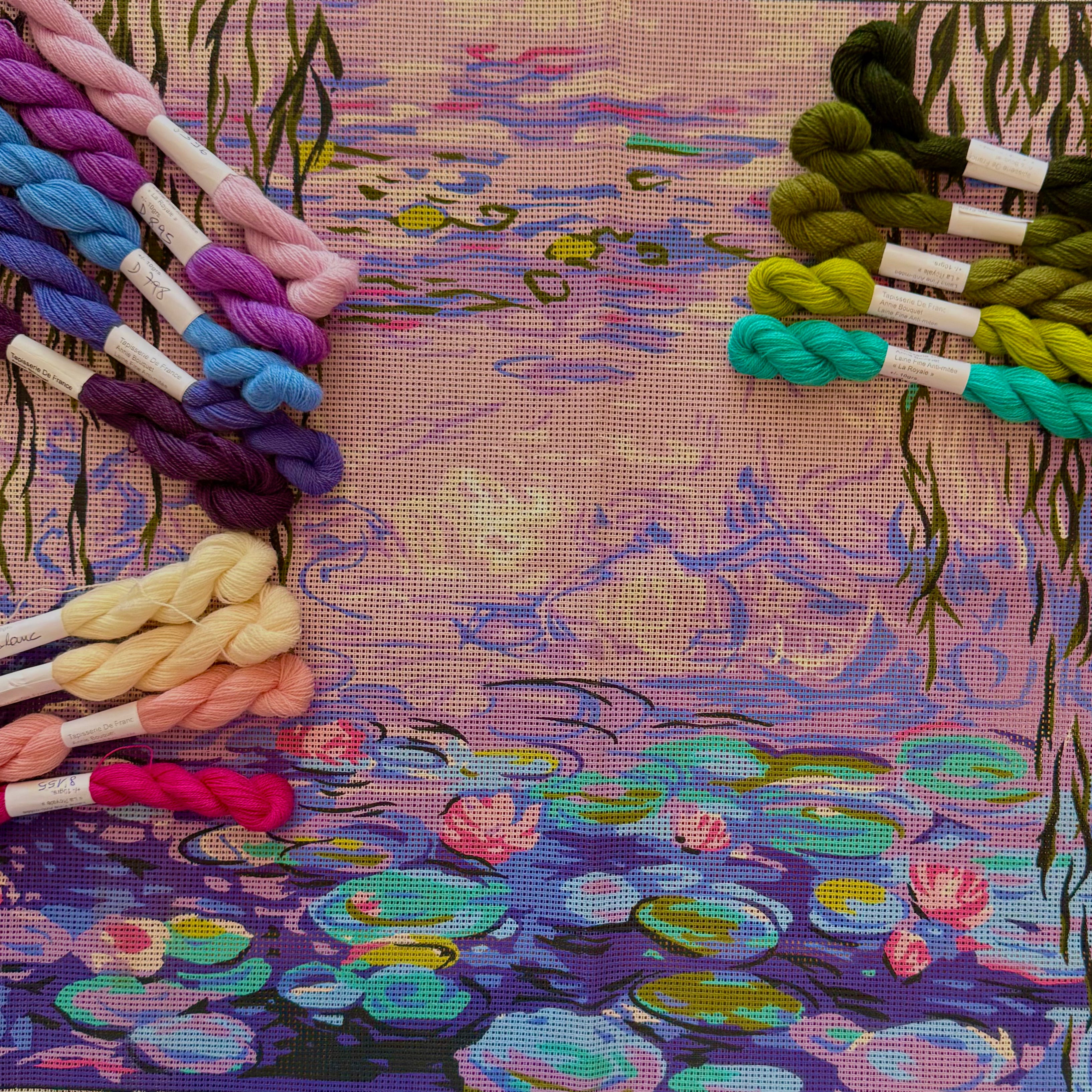 REFLECTION OF WATER LILY