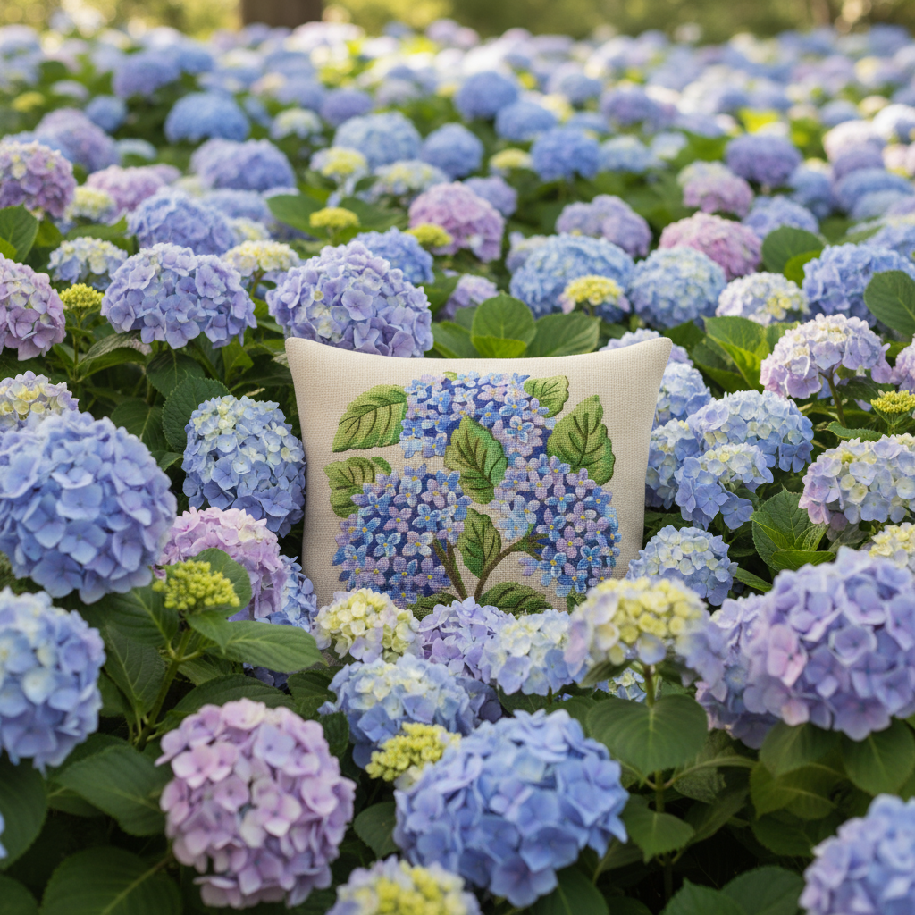 THE MELODY OF THE HYDRANGEAS