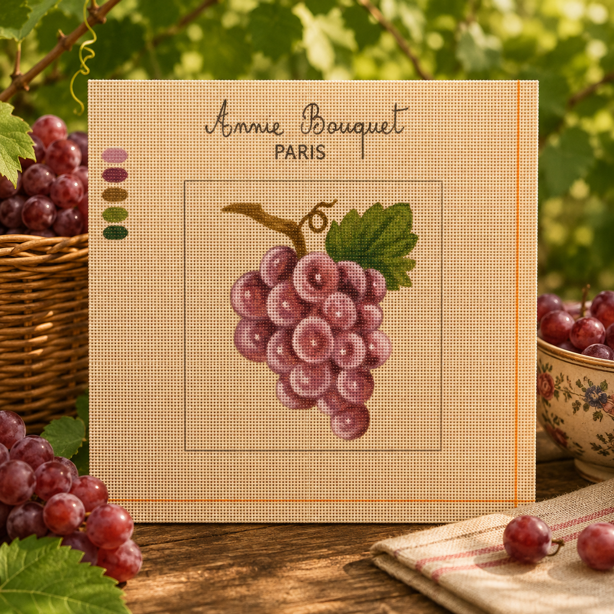 The grapes