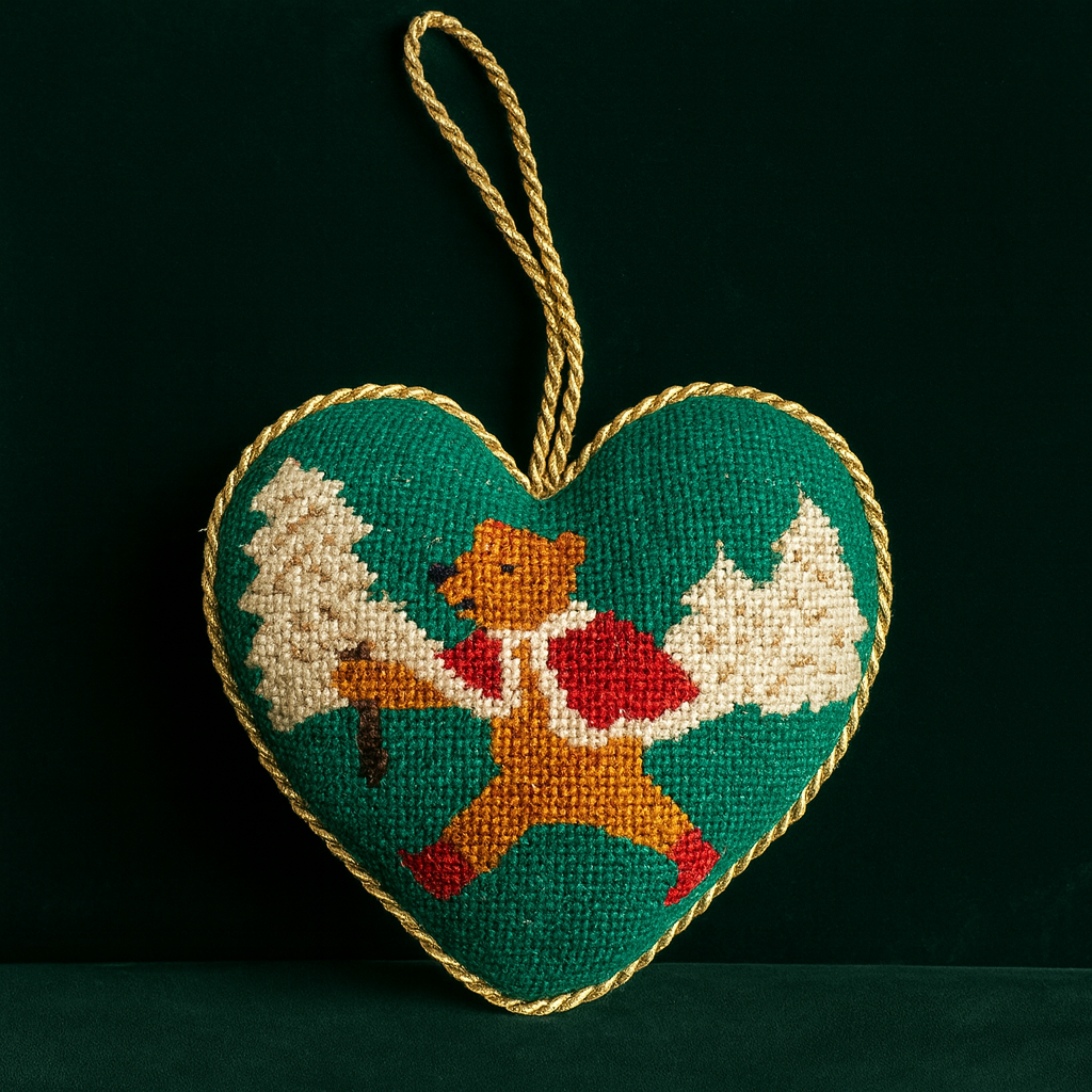 CŒUR "L’OURS AU SAPIN"