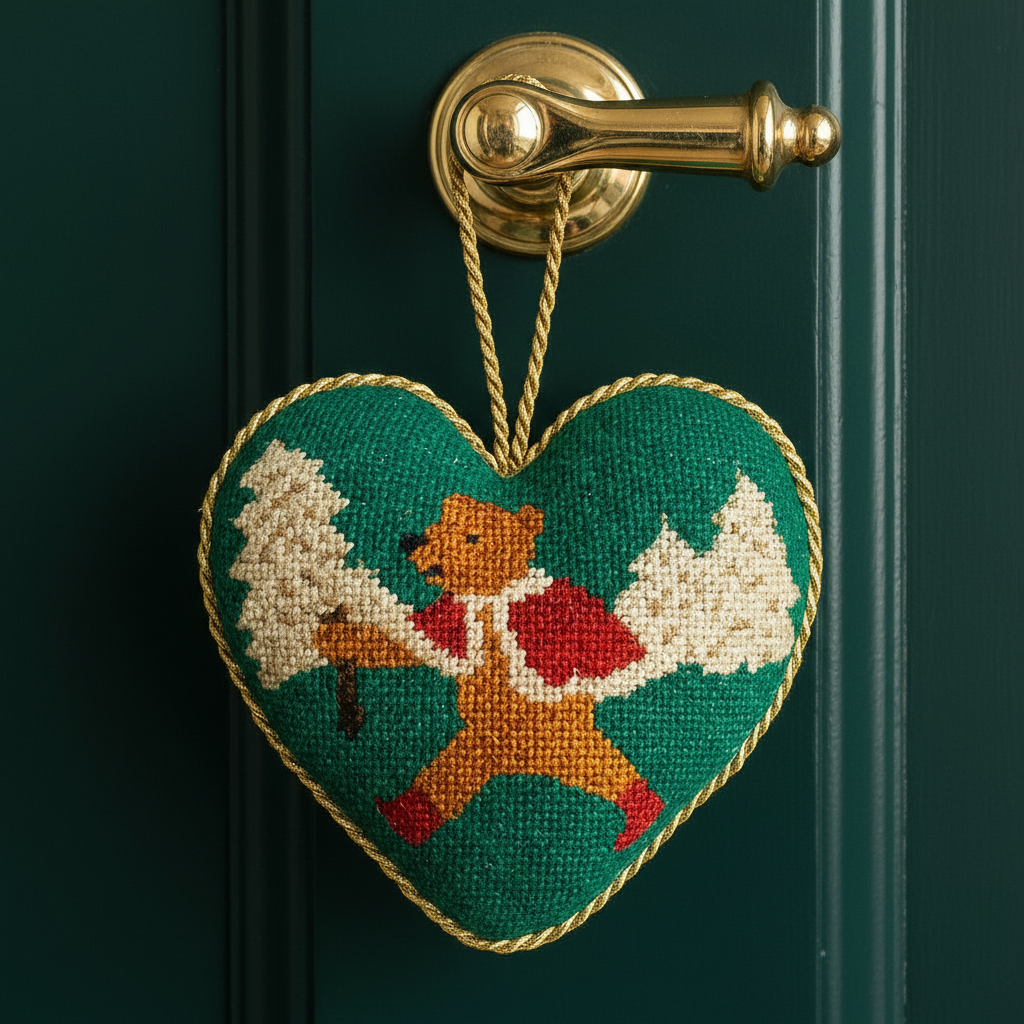 CŒUR "L’OURS AU SAPIN"