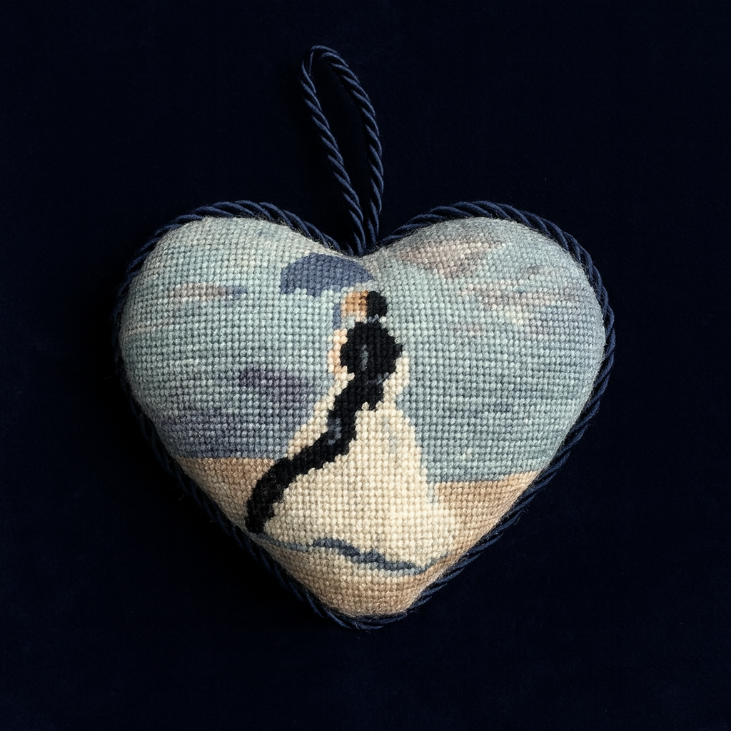COEUR « FEMME À L’OMBRELLE »