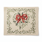 ORNATE MISTLETOE CHRISTMAS HEART