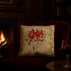 ORNATE MISTLETOE CHRISTMAS HEART