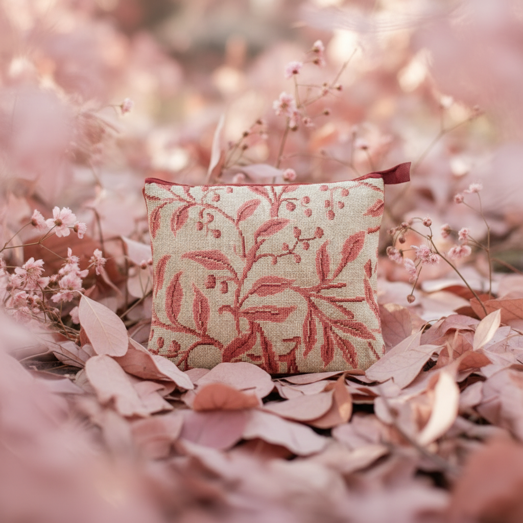 "FOLIAGES" POUCH