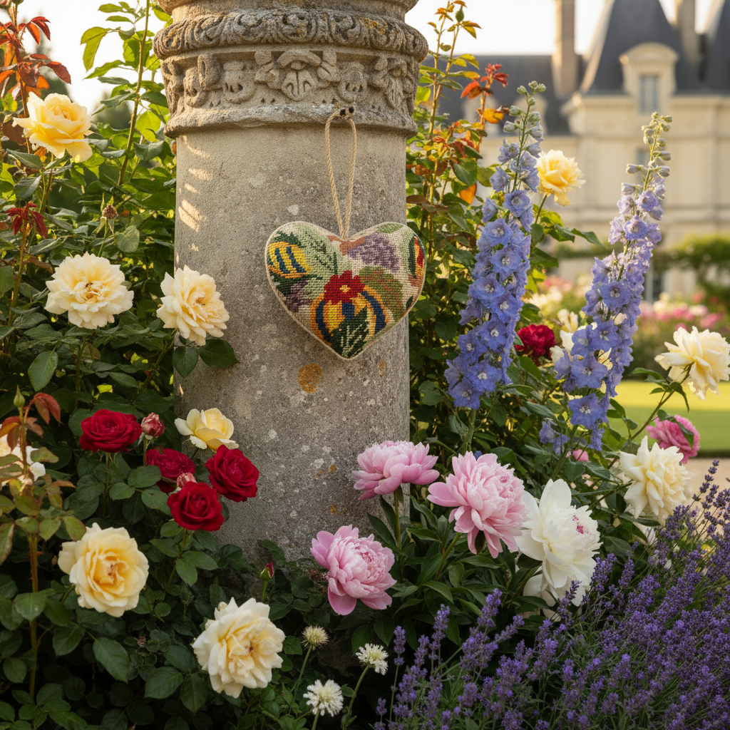 CŒUR "LE TEMPS D’UNE FLEUR"