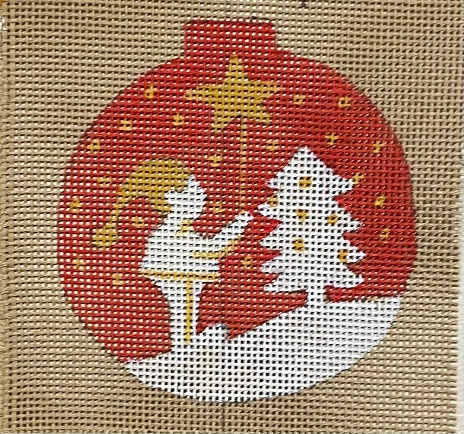 Boule "La Magie de Noël" - Annie Bouquet, Tapisserie De France 