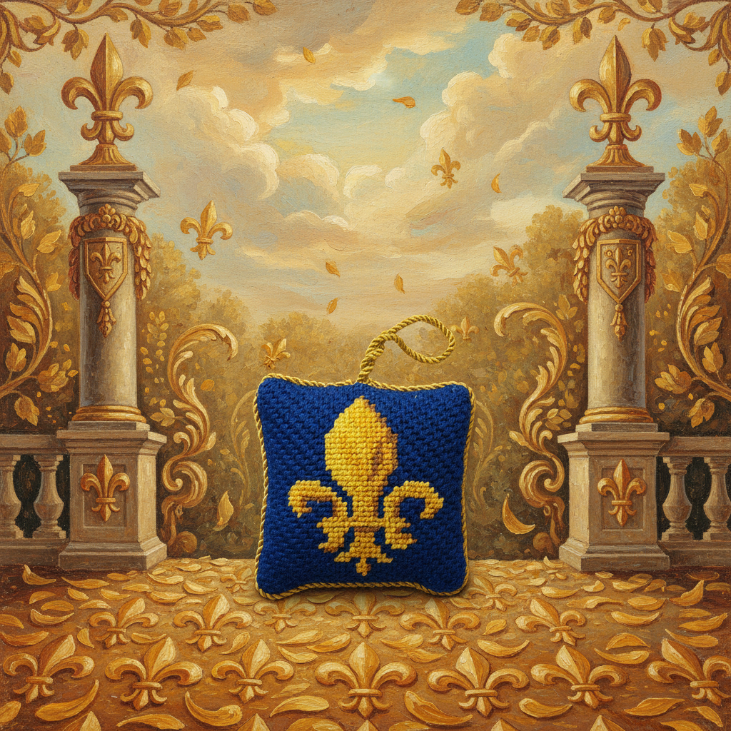 CHARM "FLEUR DE LYS"