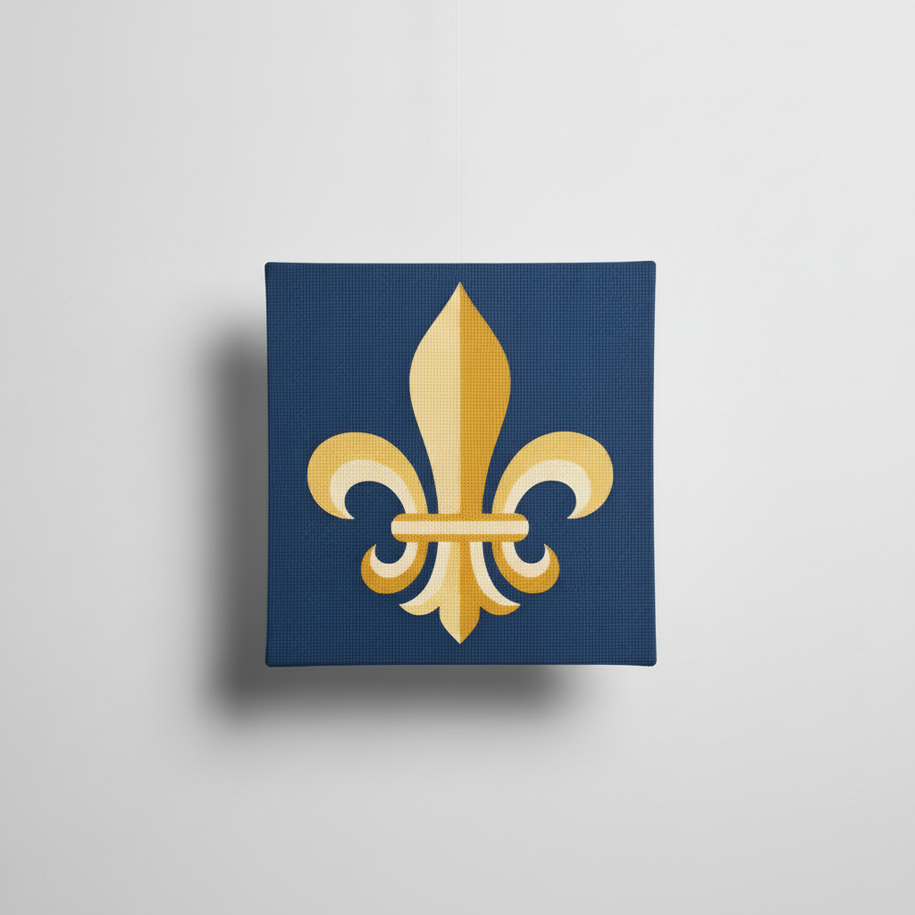 CHARM "FLEUR DE LYS"