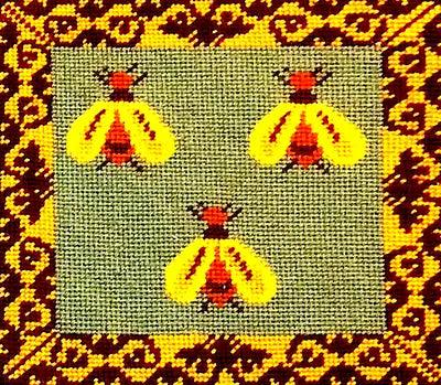 Les Abeilles de la Royauté - Annie Bouquet, Tapisserie De France 