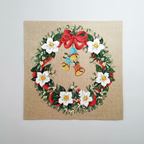 LA COURONNE AUX FLEURS BLANCHES