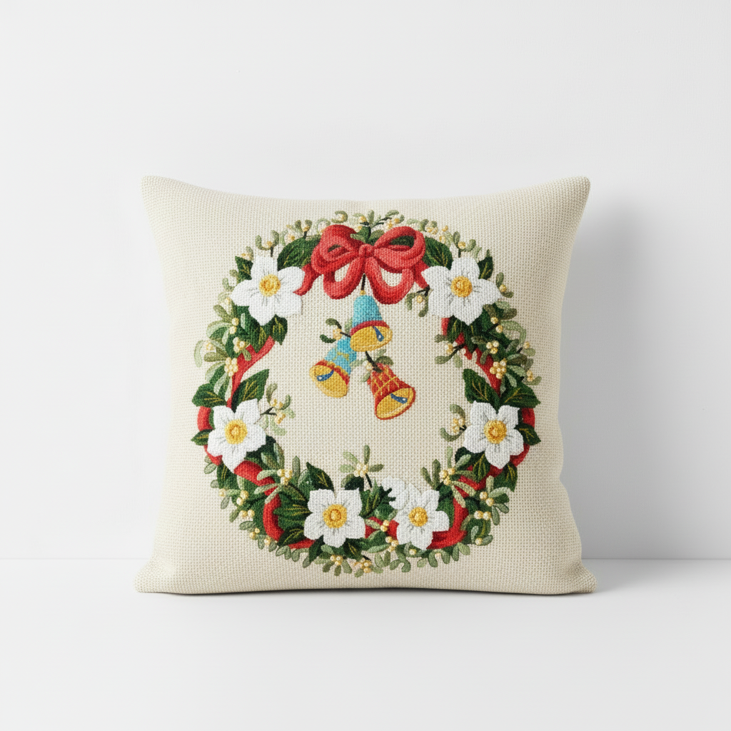 THE CROWN WITH WHITE FLOWERS