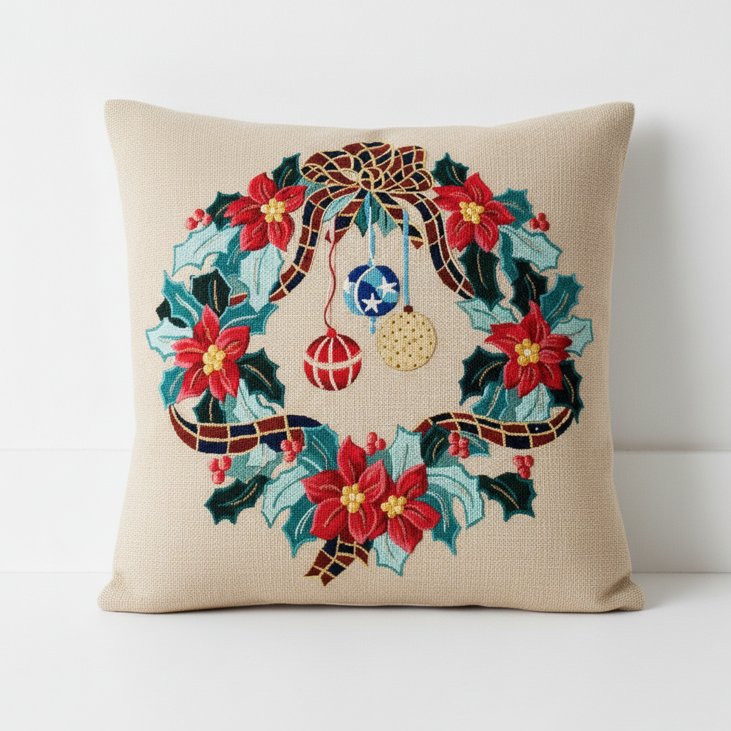 THE CROWN WITH RED FLOWERS