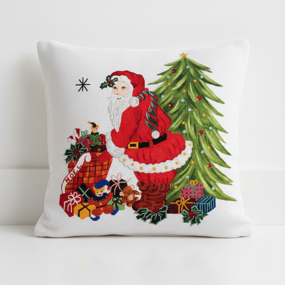 SANTA CLAUS AND HIS GIFTS