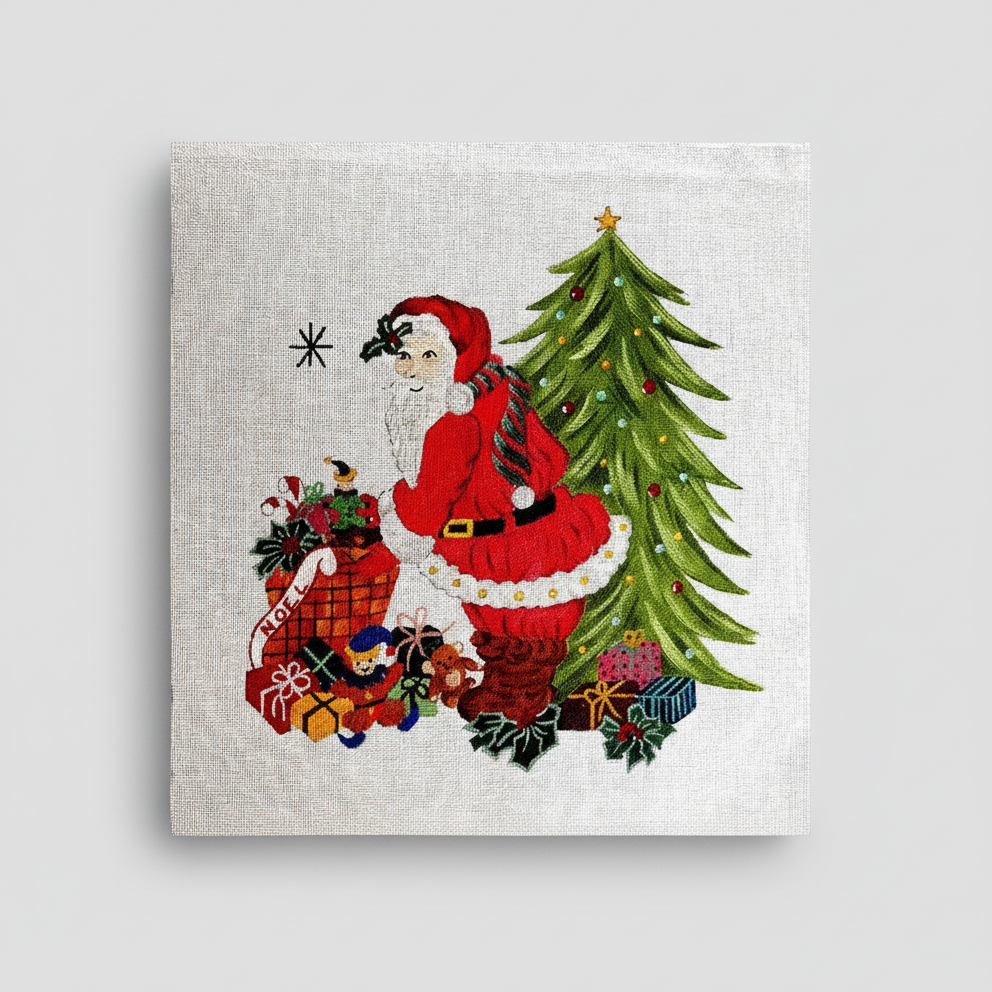 SANTA CLAUS AND HIS GIFTS