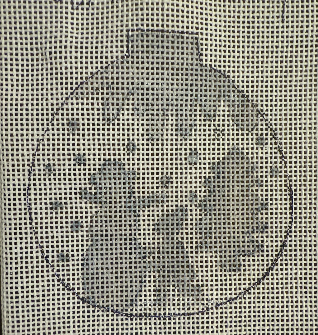 Boule "L’ombre de Noël" - Annie Bouquet, Tapisserie De France 