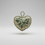 "LILY OF THE VALLEY" HEART