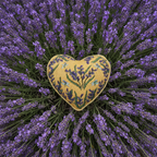 "LAVENDER" HEART