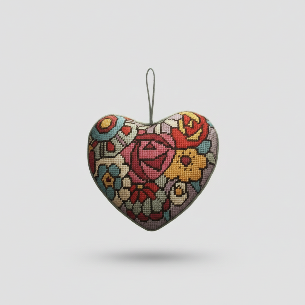 "ART DECO" HEART