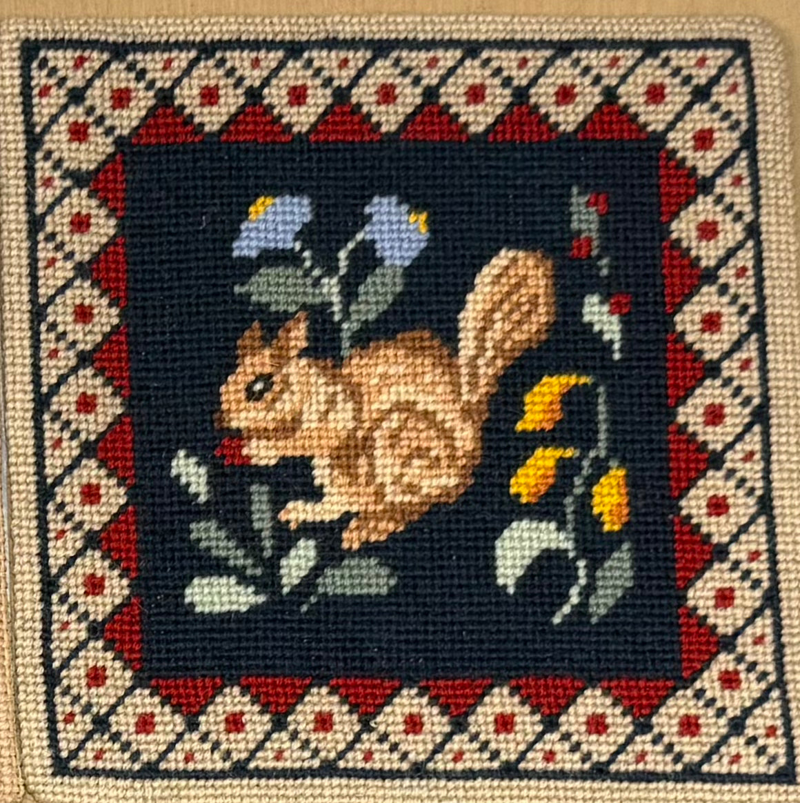 L’écureuil - Annie Bouquet, Tapisserie De France 