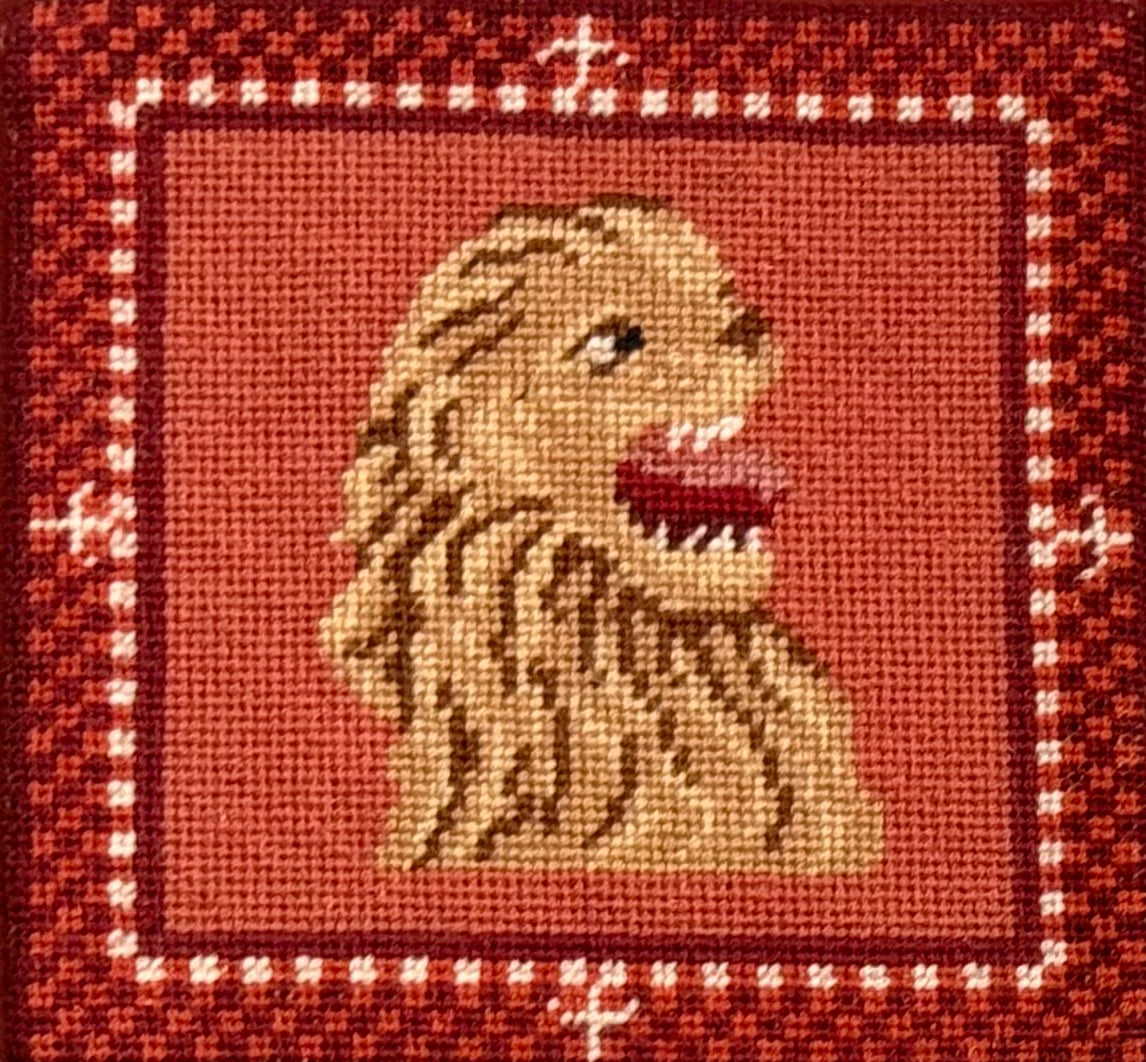Portrait du Lion - Annie Bouquet, Tapisserie De France 