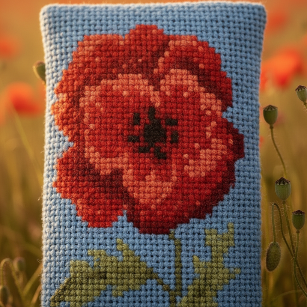 ÉTUI "COQUELICOTS"