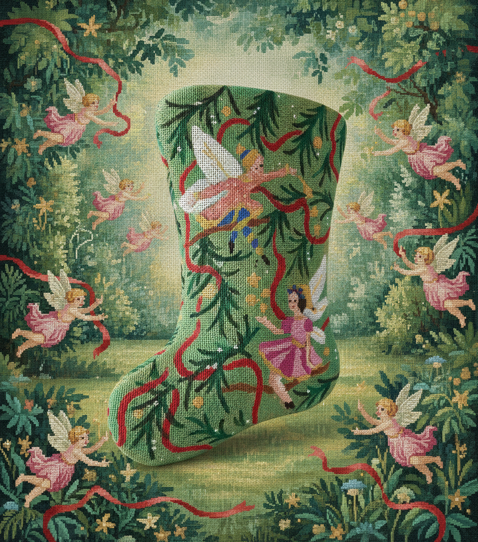 LA CHAUSSETTE DE NOËL "LES FÉES DU SAPIN"