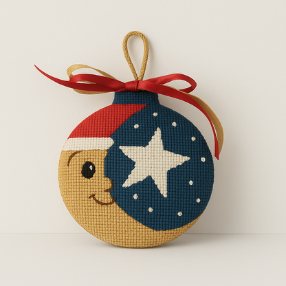 BOULE "LUNE FESTIVE"