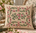 La couronne de nœuds roses